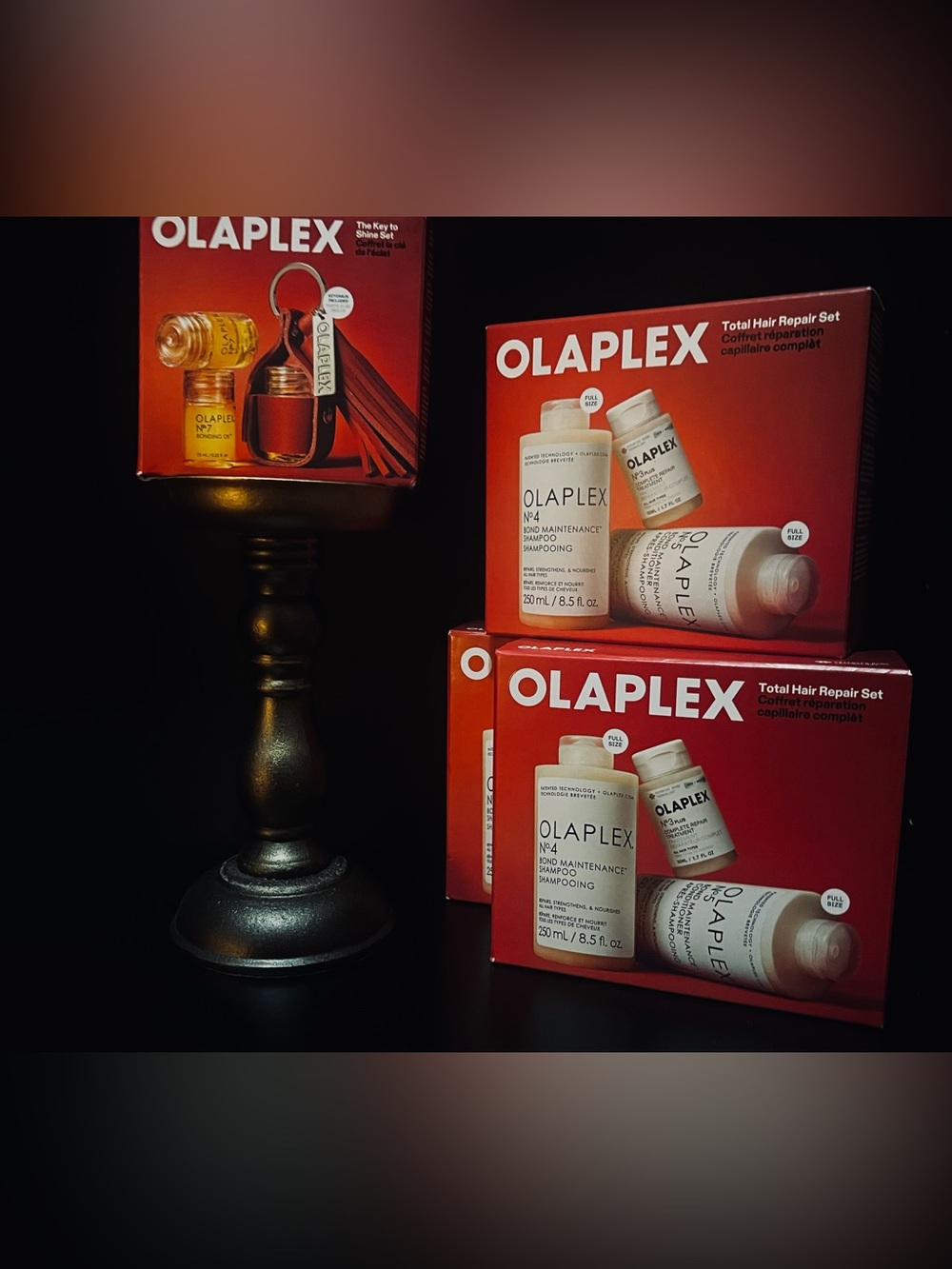 Olaplex 3 pc set: No 7 Bonding Oil